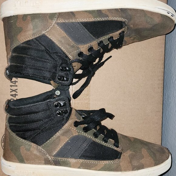 Mobb Deep X Supra Bandit Camo White Size 10 - Picture 6 of 12